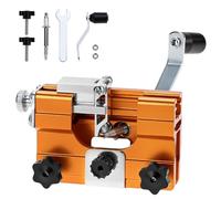 QWORK® Afilador de Cadena de Motosierra Manual Kit con 1 Cabezal de Afilado, para Tala, Jardinería y Mantenimiento