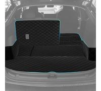 QWORK® Alfombrilla para Maletero y Funda para Asiento Trasero Compatible con Tesla Model Y 2021 2022 2023 2024, Impermeables y a Prueba de Polvo