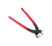 QWORK Alicates de abrazadera de oreja de 9 pulgadas, pinza de abrazadera de oreja delantera y lateral, herramienta de crimpado para instalar y quitar varias abrazaderas, construcción de acero al cromo