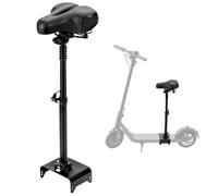 QWORK® Asiento Patinete Electrico, Sillín para Scooter Eléctrico Ajustable en Altura, Asiento para Scooter Eléctrico, Compatible con Segway-Ninebot F20 F25 F30 F40