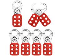 QWORK® Aspa de control de acero endurecido rojo , 115 x 45mm , 6 Pieces