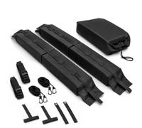 QWORK® Baca de Techo Blanda Universal para Coche, con Correas de Sujeción, para Kayak, Tabla de Surf, Canoa, Snowboard y Paddle Board