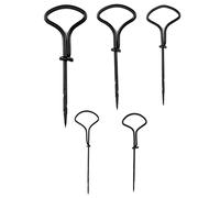 QWORK® barrena para castañas, juego para manualidades de castañas, taladro manual, 5 piezas, 1,5 mm, 2 mm, 3 mm, 4 mm, 5 mm