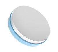 QWORK® Bloque de trabajo, 7.6 cm yunque de trabajo metal con base de goma, para trabajos en metal y manualidades