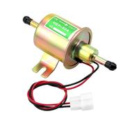 QWORK® Bomba de combustible de latón de 12 V, bomba de combustible electrónica, modelo HEP-02A, para gasolina y diésel