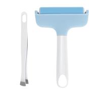 QWORK® Brayer aplicador y removedor, brayer rodillo y removedor, compatible con Cricut/Silhouette/Brother y técnicas de impresión