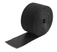 QWORK® Bridas gancho y bucle, 50 mm x 5 m, reutilizables para gestión de cables, bricolaje, seguridad de cortinas, hogar y oficina