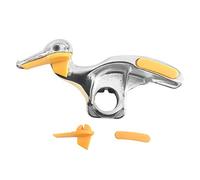 QWORK® Cambiador de neumáticos, Acero Inoxidable Herramienta e Pato la Cabeza del Coche Cambiador de Neumáticos Monte Desmontar, Diámetro 30 mm