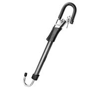 QWORK® Candado antirrobo para volante reforzado con garra para coche, caravana, camión, ajustable de 67 a 81,5 cm