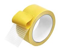 QWORK® Cinta adhesiva para alfombras, 48mm x 10m cinta para alfombras doble cara, cinta para alfombras antideslizante