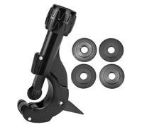 QWORK® Cortatubos, cortatuberías ajustable 3-35mm, cortador de cobre para fontanería con 3 ruedas de repuesto