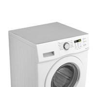 QWORK® Cubierta para Lavadora 60x60 cm, Antideslizante Funda para Lavadora, Protección Funda Antipolvo Lavadora