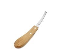 QWORK® Cuchillo de pezuña para Zurdos, para Caballos recortados, burros, Vacas
