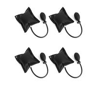 QWORK Cuña de bomba de aire, paquete de 4 cojines de elevación inflables para instalación de ventanas de puertas y reparación de automóviles