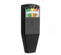 QWORK detectores de campos electromagneticos, EMF K2 medidor, probador de dispositivos electromagnéticos, negro, sin batería