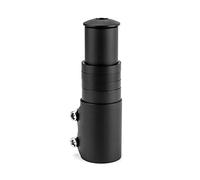 QWORK® Elevador de Manillar de Bicicleta 124mm para 28.6mm Vástago, Prolunga Manubrio Bici para Bicicleta de Montaña Carretera Bici