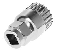 QWORK® Extractor de Soporte de Pedal para Soporte de Pedal estándar de 20 Dientes, Compatible con Shimano/VP/FSA/LP.