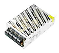 QWORK® Fuente de alimentación conmutada, DC 12V 10A LED Transformador de Potencia, 120W, aplicado a automatización, Pantalla LED, comunicación