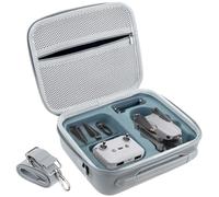 QWORK Funda de transporte rígida compatible con DJI Mini 2 SE/Mini 4K, accesorios para drones, bolsa de viaje portátil