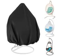 QWORK® Funda para Silla Colgante Funda para Silla Colgante de Tela Oxford 420D Grande Funda Sillas Jardin Impermeable, 190x115 cm