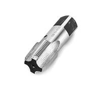 QWORK Grifo de tubo NPT de 3/4"-14, acero al carbono, para limpiar y volver a enhebrar roscas dañadas o atascadas