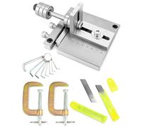 QWORK Herramienta de corte de correa de cuero resistente, máquina de corte de cinturón de cuero con placa de aleación de aluminio 7075, ancho máximo de corte de 60 mm, para cuero grueso y duro, con 10