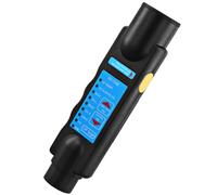 QWORK® Herramienta de Prueba de Remolque de 13 Pin 12v - Comprobador de Circuitos de Iluminación, Compatible Voitures, Camions, Camping-cars