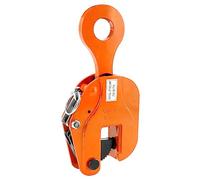 QWORK Hoja de abrazadera de elevación de placa vertical, abrazadera de elevación de chapa de 4400 libras, abrazaderas de soldadura para elevación y construcción, levantadores de abrazaderas de