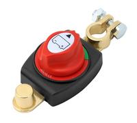 QWORK® Interruptor Maestro de Desconexión de Batería 12-48 V, 275 A, Impermeable para Vehículos y Equipos Eléctricos