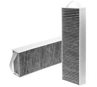 QWORK® Juego de 4 Filtro de Carbón Activo Compatible con Pure/X Pure/S Pure/PURU/PUXU/PUAKF