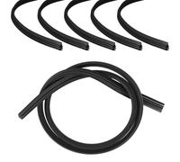 QWORK® Juego de 6 Recargas de Limpiaparabrisas 800mm, Tiras de Goma de Repuesto para Automóviles, Resistente a Climas Extremos