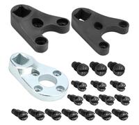 QWORK Juego de herramientas de llave de pasador de inclinación y borde fueraborda - unidades de enchufe de 1/2 pulgada, MT0004, MT0006, MT0009 | Compatible con Yamaha, Suzuki, Johnson, Evinrude,