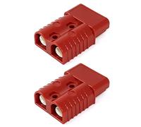 QWORK® Kit de Conector rápido de batería de 175 amperios, Conectores de alimentación AWG 1/0 de desconexión rápida para Remolque de Carretilla elevadora