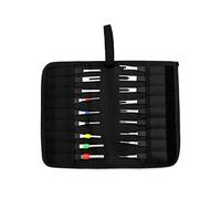 QWORK® Kit de Herramientas de Eliminación de Terminales para Coche, 18 Piezas Liberación de Conectores de Cable Eléctrico Extractor