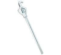 QWORK Llave de boca ajustable, tamaño de perno de 1 1/2 a 3 pulgadas, longitud de 16-1/4 pulgadas, 1 paquete