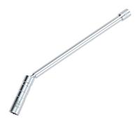 QWORK® Llave de Bujía 14mm, 12 Puntos, 3/8”, Junta Magnética de 360°, Pared Delgada y Eje Largo