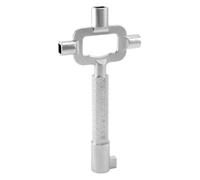 QWORK® Llave de Servicio Multifunción, Calibrador de Cilindros 22-75 mm, Herramienta para Instalación y Mantenimiento, Aleación de Zinc