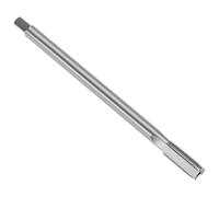 QWORK® Macho de rosca métrica M10 x 1 H2 de 150 mm con flauta recta extralarga - Herramienta de roscado de acero de alta velocidad