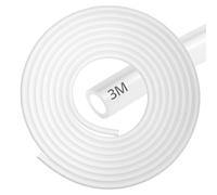 QWORK® Manguera de CO2 para acuario de 3 metros, 4mm ID, 6mm OD, tubo de plástico para transferencia de agua, aceite y aire