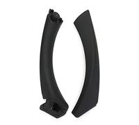 QWORK® Manija De Puerta De Automóvil, Adecuada Para Accesorios De Automóviles Compatible Con Bmw Serie 3 2004-2012 (E90 izquierdo),Negro