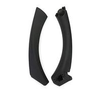 QWORK® Manija De Puerta De Automóvil, Adecuada Para Accesorios De Automóviles Compatible Con Bmw Serie 3 2004-2012 (E90 Derecha),Negro