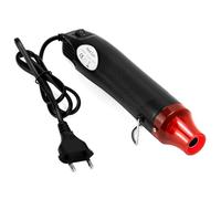 QWORK® Mini Pistola de Aire Caliente 220V 300W, Secador de Aire Caliente de Mano, para Tubos Retráctiles, Estampado, Secado de Pintura, Tinta