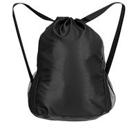 QWORK® Mochila Saco Grande, Bolsa de Cuerdas con Bolsillo Exterior, para Viajes, Deporte