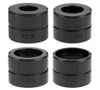 QWORK® Mordaza de presión TH16, TH20, TH26, TH32 contour, inserto de mordaza de prensa TH-Contour, compatible con herramientas de prensado manual