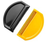 QWORK® Pack de 2 Removedor de Pelusa y Nudos para Ropa de Cachemira y Lana - Peines Compactos, Sin Pilas