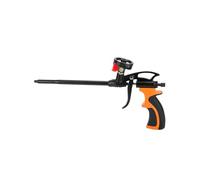 QWORK® Pistola de espuma de poliuretano, pistolas de espuma para espuma expandida, pistola para calafateo, no requiere limpieza, para rellenar huecos y lagunas