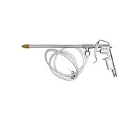 QWORK Pistola de pulverización, herramienta neumática de aluminio para limpieza de motores de aire de sifón, 1/4 pulgadas