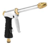 QWORK® Pistola rociadora para manguera de jardín, pistola de agua de alta presión de aleación de zinc para lavado de autos, riego de plantas y ducha de mascotas
