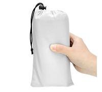 QWORK® Plegable Portátil Manta de Picnic, 140 x 200 cm, Nailon Resistente al Desgarro, Manta de Camping Repelente al Agua