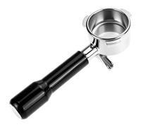 QWORK® Portafiltro de Café Espresso 54mm, 304 Acero Inoxidable 3 Orejas Doble Boquilla Portafilter, Compatible con Breville Sage Barista Express, Pro, Touch 870/875/878/880